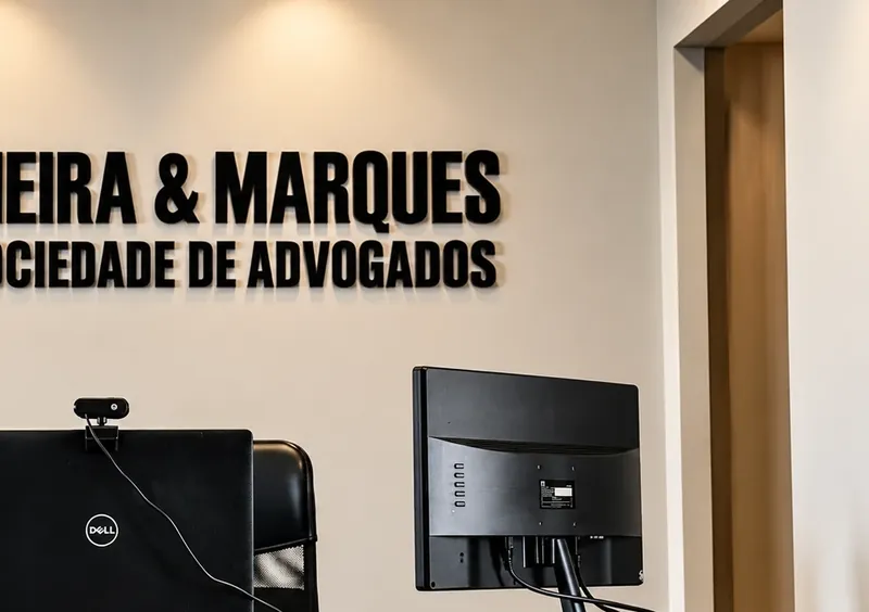 Sala de reunião do escritório, em Boituva